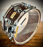 Tama S.L.P. G-Walnut 6.5 x 14-inch Snare Drum- Matte Black Walnut