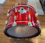 Wrap/Rewrap A Bass Drum In Your Color/Finish Choice - Service