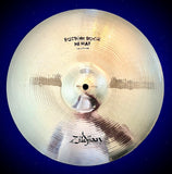 Zildjian 14” Platinum Rock Hats Blk label Mid 80’s Model