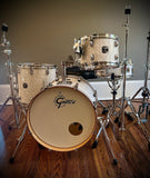 Gretsch Catalina Bop Kit 4pc Shell Pack with Snare Drum in White Marine Pearl