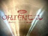 Zildjian 18” Oriental Classic China Cymbal