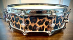 DrumPickers 14x4” DP Custom “Screamin’ Cheetah” Snare Drum