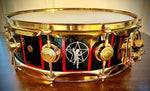 DW R40 Neil Peart Signature Snare 14x4” Tribute Snare