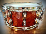 Ludwig Classic Maple 7-Ply 14x6.5” Snare Drum In #53 African Bubinga