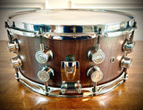 Tama S.L.P. G-Walnut 6.5 x 14-inch Snare Drum- Matte Black Walnut