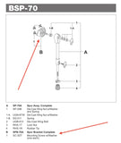 Pearl BSP-70A Spur Brackets (Pair) - Chrome
