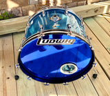 Ludwig 1976 24” Sky Blue Vistalite Bass Drum - 50 Yrs Old