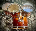 Mapex Saturn? UNKNOWN Series 4 Pc Drum Kit in Tequila Sunrise