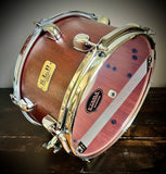 Tama S.L.P. Mod Bubinga Snare Drum - 7 inches x 12 inches in Satin Bubinga BONUS: Free Gator padded snare case!