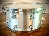 DrumPickers Supercast 14x6.5” Seamless 3mm Cast Aluminum Snare Drum