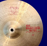 Paiste 14-inch 2002 Sound Edge Hi-hat Cymbals