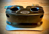 Pearl Bass Drum Double Tom Mount - black powder coat finish