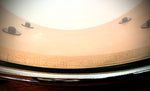 Pearl Custom Classic 14x5.5” One Piece Maple Shell Snare Drum in Piano Black Lacquer