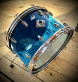 Ludwig 1976 24” Sky Blue Vistalite Bass Drum - 50 Yrs Old