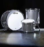 Ludwig Neusonic 3pc Shell Pack in Silver Dust (22x14”BD, 16x16”FT, 13x9”RT)