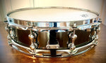 Ahead 14x4” Black Chrome Over Brass Piccolo Snare Drum