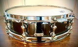 Ahead 14x4” Black Chrome Over Brass Piccolo Snare Drum