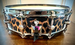 DrumPickers 14x4” DP Custom “Screamin’ Cheetah” Snare Drum