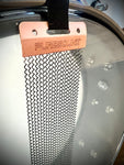 Ahead 14x4” Black Chrome Over Brass Piccolo Snare Drum