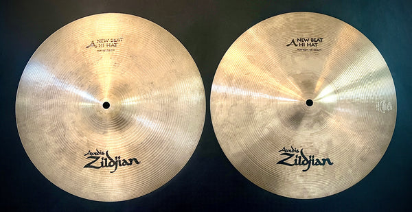 Zildjian A 14” New Beat Hi Hat Cymbals (Pair) – DrumPickers