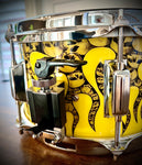 DrumPickers 10x5.5” Firecracker Snare Drum in “Hell Hath No Fury” Finish Ply