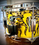 DrumPickers 10x5.5” Firecracker Snare Drum in “Hell Hath No Fury” Finish Ply