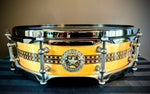 Rio Grande 14x4” “Malvado Hombré” Snare Drum in High Gloss Natural Finish