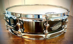 Ahead 14x4” Black Chrome Over Brass Piccolo Snare Drum