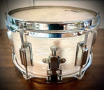 DrumPickers 10x5.5” Firecracker Snare Drum in Strata White Pearl