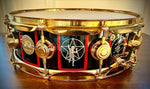 DW R40 Neil Peart Signature Snare 14x4” Tribute Snare