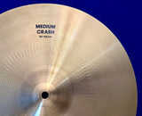 Zildjian A 16” Medium Crash Cymbal - Mid 1980’s Perfect