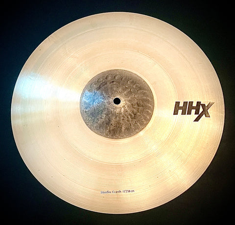 Sabian 15” HHX Studio Crash Cymbal
