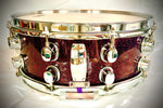Mapex 14x5.5” Saturn Series Snare Drum in Dark Cherry Sparkle SWS4550U-YS