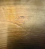 Zildjian A 17” Vintage 1950’s Crash/Ride Cymbal