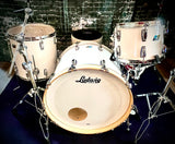 Ludwig Classic Maple 3pc Drum Kit - White Cortex