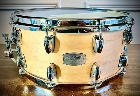 Yamaha Tour Custom 14x6.5 Snare Drum in Butterscotch Satin