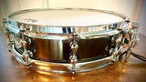 Ahead 14x4” Black Chrome Over Brass Piccolo Snare Drum