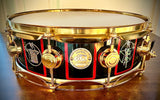 DW R40 Neil Peart Signature Snare 14x4” Tribute Snare