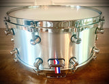 DrumPickers Supercast 14x6.5” Seamless 3mm Cast Aluminum Snare Drum