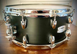 Yamaha Tour Custom 14x6.5” All Maple Snare Drum in Licorice Satin