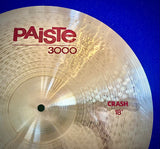 Paiste 3000 18” Crash Cymbal