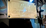 Pearl Custom Classic 14x5.5” One Piece Maple Shell Snare Drum in Piano Black Lacquer