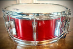 Yamaha 14x5.5” Stage Custom All Birch Snare Drum in Cranberry Red Lacquer