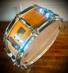 Yamaha 14x5.5” Maple Custom Snare Drum in Gloss Natural Maple Finish