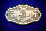 Pearl VISION Drum Badge