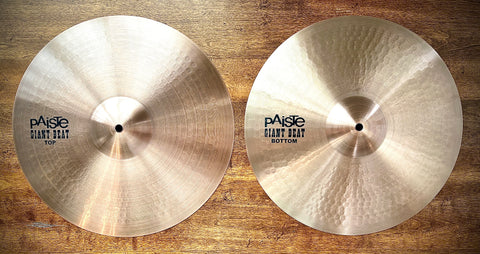 Paiste 15” Giant Beat Hi Hat Cymbals (Pair)