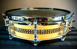 Rio Grande 14x4” “Malvado Hombré” Snare Drum in High Gloss Natural Finish