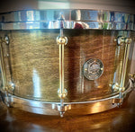 DrumPickers 14x6.5” “Gold Leaf Groove” 8-Ply N.A. Maple Snare Drum