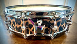 DrumPickers 14x4” DP Custom “Screamin’ Cheetah” Snare Drum