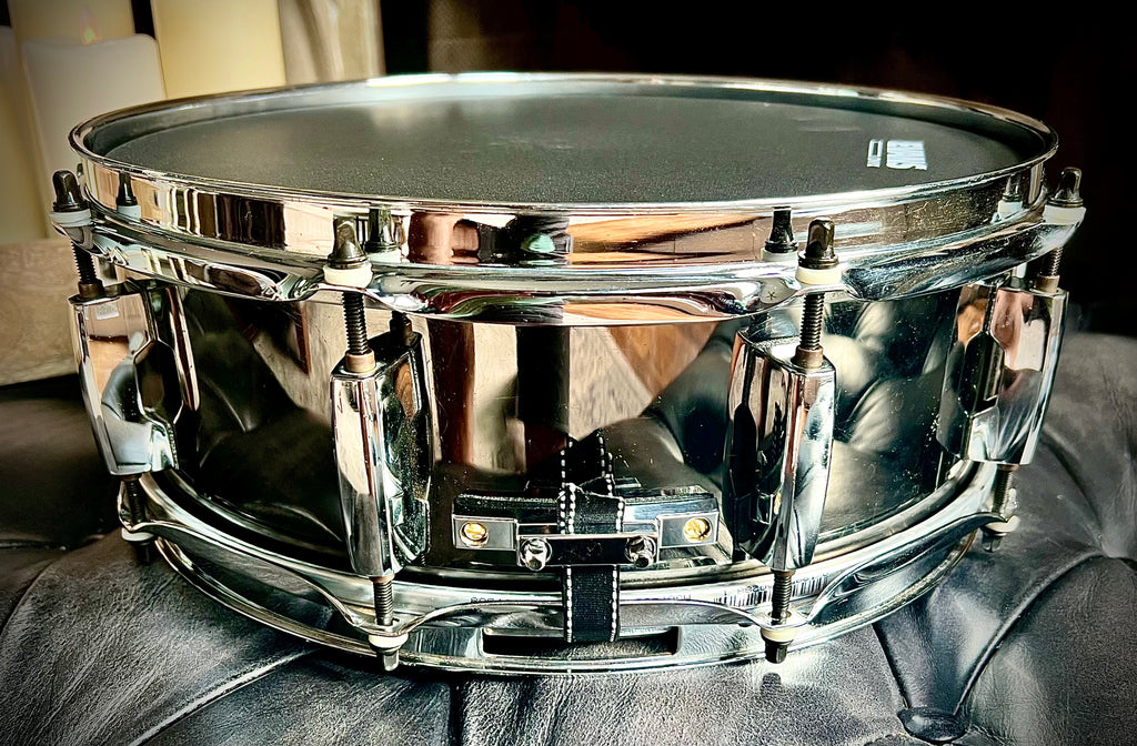 Pearl Chad Smith CS1450 Black Nickel Snare Drum - Now Obsolete 